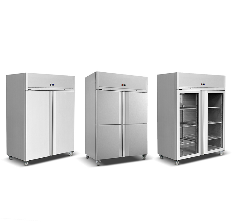 stainless steel reach in freezer commercial use